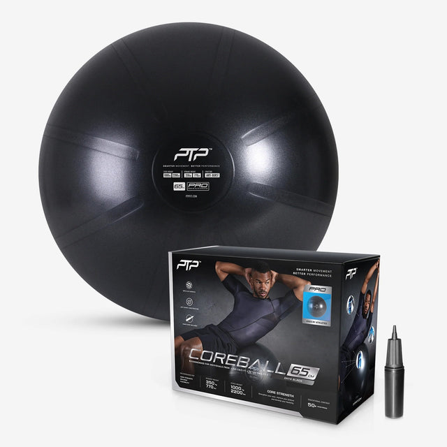 CBPRO 65CM ONYX BLACK | ลูกบอลบริหารกล้ามเนื้อ