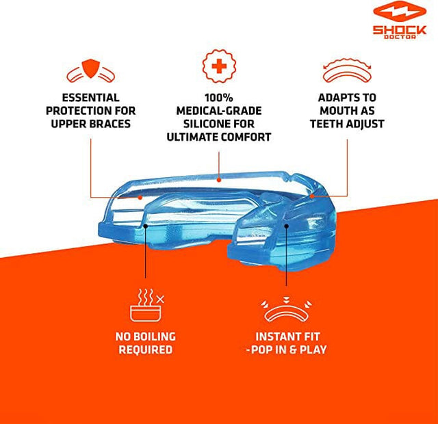 Shock Doctor | Braces Mouthguard | ฟันยางกีฬาสําหรับคนจัดฟัน