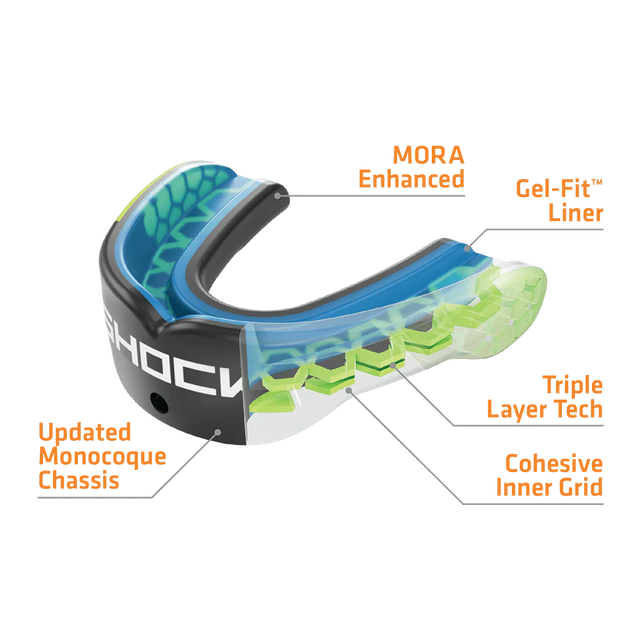 Shock Doctor | Gel Max Power | ฟันยางกีฬา รุ่นป้องกันสูงสุด