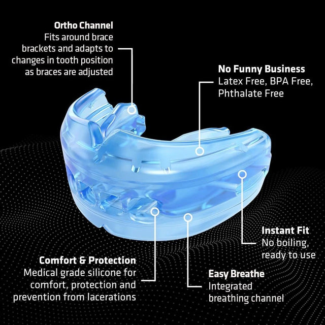 Shock Doctor | Braces Mouthguard | ฟันยางกีฬาสําหรับคนจัดฟัน