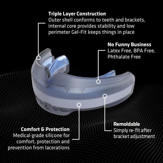 Shock Doctor | Braces Mouthguard | ฟันยางกีฬาสําหรับคนจัดฟัน