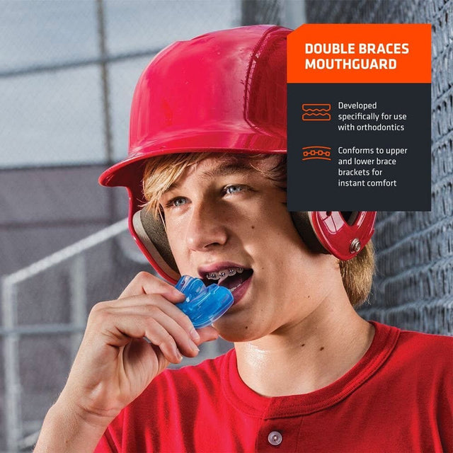 Shock Doctor Double Braces | ฟันยางกีฬาสําหรับคนจัดฟัน - MCDAVID