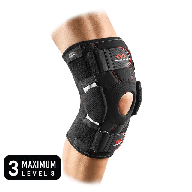422 | Lightweight Hinge Axis Donut covers the knees, straps on the bottom.