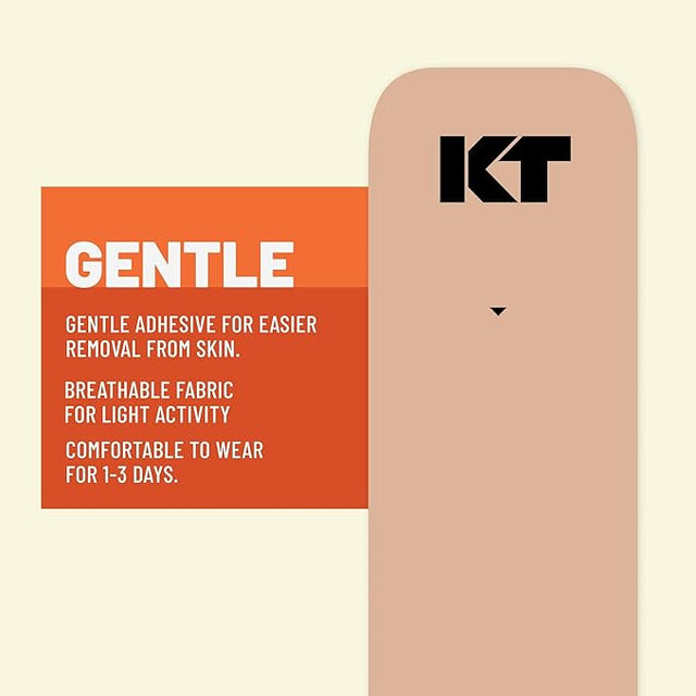 KT TAPE Gentle | รุ่นสําหรับผิวบอบบาง