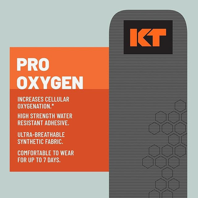 KT TAPE Pro Oxygen™ | รุ่นกันนํ้า + เพิ่มการไหลเวียนของเลือด