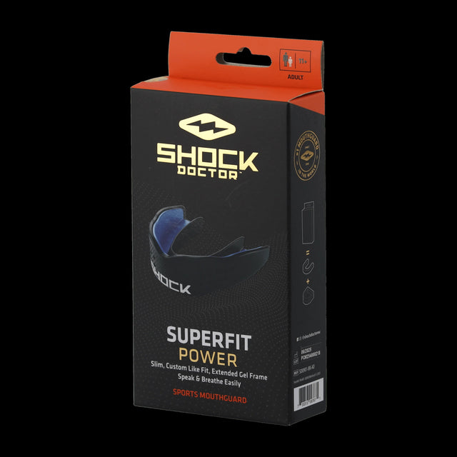 Shock Doctor | SuperFit Power | ฟันยางกีฬา รุ่นบางสบายหายใจง่าย